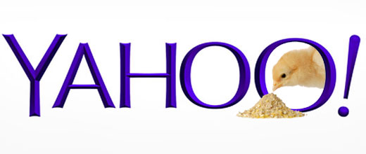 Yahoo too Chicken to Change Logo