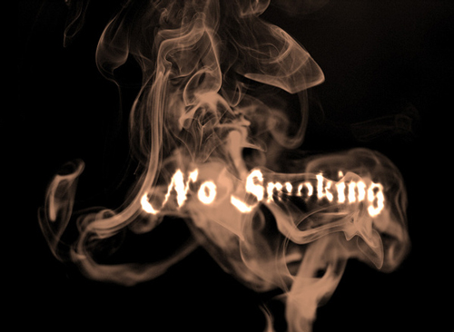Text Effects No Smoking