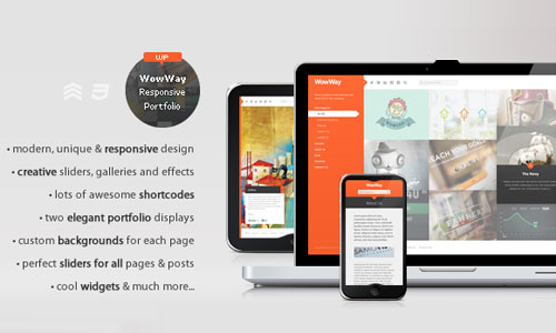 WordPress Theme Wowway